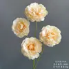 Arranjo de Chão com Flores Artificiais Cor de Champanhe, Rosa de Casamento, Hortênsia, Material de Flores para Corredor de Teto, Arranjo de Decoração para Auditório