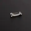 Broche de cara sonriente anti-exposición para mujer, diseño único, accesorio versátil para camisa, pasador de fijación de cuello para ropa, venta al por mayor