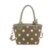 Bolso de Hombro Único Diseño de Nicho 2026 Nuevo Casual Lunares Personalidad Elegante Viaje Moda Bolso Cruzado