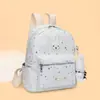 Mochila Fofa de Coelho Nova para Verão 2026 para Mulheres, Mochila Pequena Estilo Coreano Estampa de Estrela de Nicho, Bolsa Escolar para Meninas Bonitas