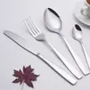 Acero Inoxidable Cuchillo Tenedor Cuchara Restaurante Occidental Hotel Set de 16 Piezas Set de 20 Piezas Set de 24 Piezas Juego de Cubiertos