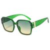 Gafas de Sol Influencer de Estilo Urbano para Hombres y Mujeres, Protección UV, Montura Cuadrada, Inspiradas en Chanel, Moda Retro, Gafas de Sol de Pasarela con Elementos Geométricos