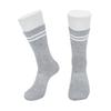 Calcetines Finos de Algodón Puro Jacquard Bordado con Logo Personalizado Calcetines de Baloncesto Calcetines de Media Pantorrilla Calcetines Deportivos Transpirables Absorbentes de Sudor para Hombre Algodón Puro