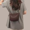 2026 Nova Bolsa Feminina Moda Verão Versátil para o Dia a Dia Bolsa Transversal de Couro Genuíno Pequena Bolsa de Ombro Bolsa Bolinho