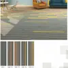 Alfombra Jidong Alfombra de Oficina Polipropileno Tira de PE Alfombra Rayada para Edificios de Oficinas Baldosas para Oficina Alfombra para Estudio Dormitorio Pasillo Martini