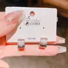 [Colección Rentable 3] Pendientes de Plata con Aguja de Plata y Circonita de Calidad Chapados en Oro, Joyería de Pendientes de Calidad Estilo Lujo Accesible de Gama Alta