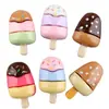 Accesorios de Resina, Accesorios para Comida y Juguetes, Helados Simulados, Paletas de Hielo, Pegamento de Crema, Fundas para Teléfonos Móviles, Accesorios para el Cabello DIY para Niños