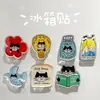 Ímãs de Geladeira Acrílicos Culturais e Criativos de Cidade, Pontos Turísticos de Cidades Chinesas, Adesivos Magnéticos da Moda Nacional, Ímãs de Geladeira Tridimensionais Estilo Nacional, Feitos Sob Medida