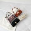 Bolso de mujer al por mayor, verano 2022, popular entre las celebridades de Internet, nueva moda coreana, bolso de hombro con estampado de piedras a juego, bolso de hombro bajo el brazo.