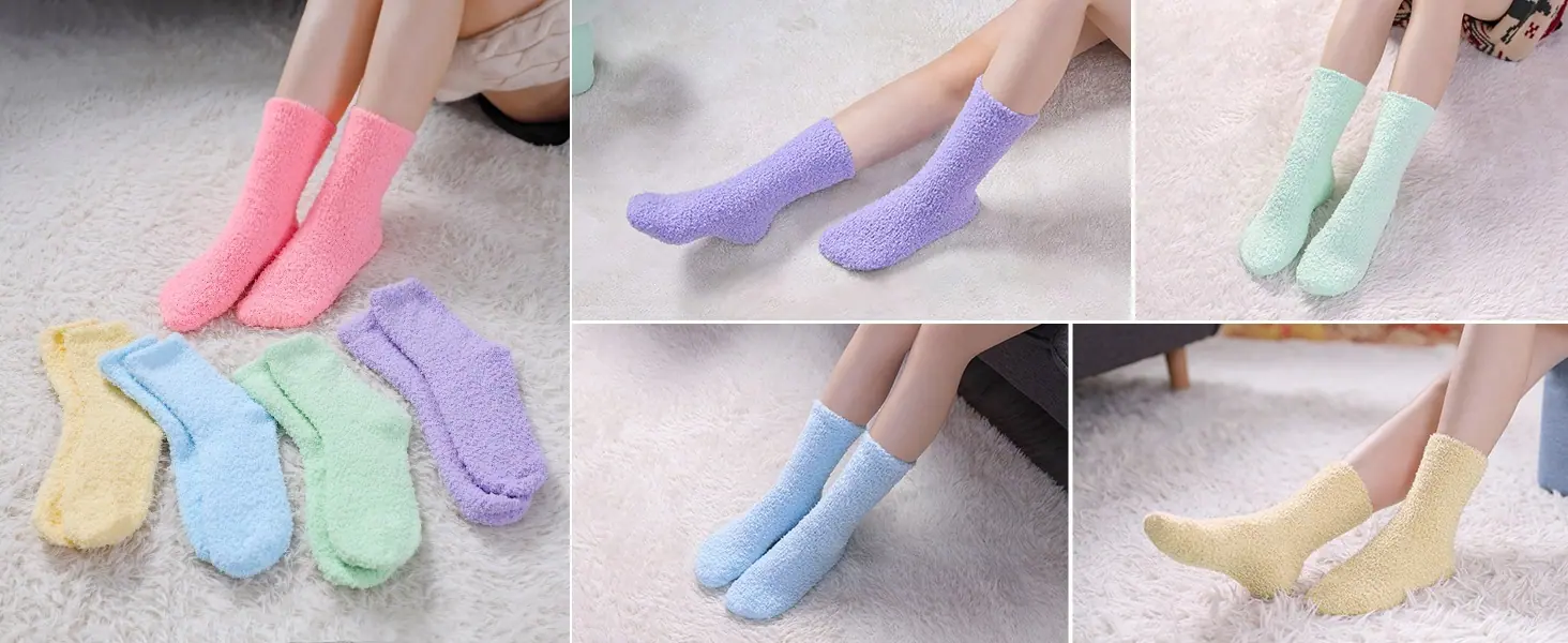 fuzzy socks