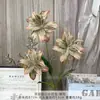 Série marrom Simulação de flores falsas Buquê de flores feito à mão Flor de casamento Flor de seda artificial Arranjo de decoração de casamento
