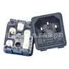 Receptáculo de Alimentación de CA Ac-02 Receptáculo Blanco con Fusible Receptáculo de CA Receptáculo Dos-En-Uno Db-14