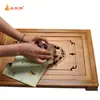 Paño de cocina al por mayor tapete de té gamuza tapete de té terciopelo coral tela de té pintado chino moda nacional estilo antiguo tapete para taza de té tapete de té altamente absorbente