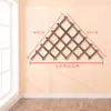 Cesta de flores de madera maciza para pared maceta de madera podrida maceta de pared estante para macetas decoración de balcón colgante de flores colgante de flores accesorios