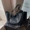 2026 Nova Bolsa de Palha Grande Capacidade Transfronteiriça para Mulheres, Bolsa de Ombro Versátil Retrô, Bolsa de Mão Estilo Coreano Bolsa Tote