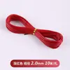 He 10m / Hilo de Cera Coreano Cordón de Cuero Pulsera Trenzada Hecha a Mano Hilo para Tejer Cordón Redondo de Cera de Alta Gama Al por Mayor
