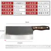 Cuchillo de Cocina Forjado Antiguo Puramente Hecho a Mano, Cuchillo Chino para Cortar, Machete Afilado para Carne para el Hogar, Cuchillo Chino para Huesos de Chef Comercial