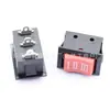 Interruptor Basculante Kcd1 Formato Barco 15*21mm Botão Vermelho Acessório Universal para Dispensador de Água de Três Pinos e Balança Eletrônica