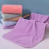 Toalha de Coral Fleece de Alta Densidade Macia Espessa Absorvente Doméstica Rosto Pequena Fresca Flor Tridimensional Toalha de Cabelo Seco