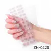 Zhengxiang comércio exterior transfronteiriço quente 22 filme de esmalte adesivos de unha Europa e Estados Unidos adesivos de unha com bronzeamento adesivos de unha 3D imitação de diamante