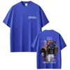 Camiseta Gráfica Unisex Vintage Hip-Hop Rock del Álbum Crystal Castle Camiseta Casual para Hombre de Algodón Manga Corta Oversize