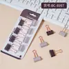 Novos Materiais de Encadernação Coloridos para Escritório Grampeador Binder Clips de Papel Conjunto de Papelaria Conjunto de Escritório Transfronteiriço Atacado