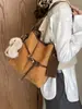 Bolsa Saco Personalizada, Simples e Fashion, Textura Casual, Bolsa de Novo Estilo, Bolsa de Ombro Transversal Feminina Outono e Inverno 2026