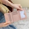 Billetera Coreana ~ Billetera Corta para Estudiante INS para Dama Sentido Avanzado 30% de Descuento Billetera para Tarjetas