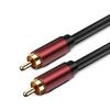 Linha de áudio coaxial rca spdif hi-fi coaxial tv digital amplificador de potência subwoofer linha de saída de áudio