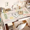 Alfombrilla de escritorio de dibujos animados para estudiantes, protector de escritorio, escritorio de escritura para protección ocular, escritorio de oficina, mantel impermeable para estudiantes de primaria