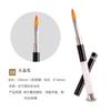 Set de Plumas para Arte de Uñas con Diamantes, Pluma para Pintar Líneas, Pluma de Terapia de Luz Gradiente con Tapa, Pincel Ultra Fino para Arte de Uñas