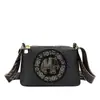 Bolso Pequeño Retro de Moda Bolso de Gran Capacidad con Múltiples Compartimentos Nuevo 2025 para Mujer Bolso de Madre de Mediana Edad Bolso de Hombro Cruzado