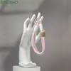 Clima Nubes Silenciosas Estrellas Correa de Muñeca para Teléfono Móvil Cadena Corta para Colgar Cámara Colgante Llavero Pequeño Cuerda Universal para Mano