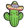 México Serie de Festivales 5 de Mayo Charms para Zapatos Crocs Hebillas para Zapatos Venta al por Mayor PVC Goma Blanda Zapatos Accesorios DIY