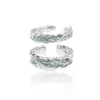 Anillos de Pareja de Verano Versátiles de Diseño Simple Mobius Niche para Estudiantes Venta al por Mayor