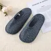 Zapatillas Especiales para Esterilla de Escalada de Verano, Cubrezapatos Transpirables de Tela de Algodón Silenciosos para Cuatro Estaciones, Zapatillas de Tela para Adultos con Punta Reforzada para Interiores