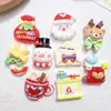 9 Série de Envelopes de Boneco de Neve e Veado de Natal DIY Desenho Animado Cola de Creme Capa de Celular Caixa de Joias Grampo de Cabelo Chaveiro