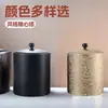 Productos de Cuero de PU, Cubitera de PU, Suministros para Bar, Muebles para el Hogar de Acero Inoxidable, Muebles Redondos con Tapa, Suministros para Bares de Hotel