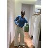 100% Lã de Ovelha! Cardigan Suave Fofo Macio de Outono com Gola Redonda, Malha de Lã de Fileira Única com Múltiplos Botões para Mulheres