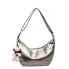Envío Transfronterizo Bolso Cruzado de Hombro Único de Gran Capacidad para Mujer, Bolso de Mano, Moderno y a la Moda, Bolso Sencillo para Mujer, Bolso Popular, Lujo Ligero