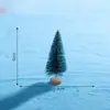 Acessórios para Micro Paisagem de Árvore de Natal de Agulha de Pinheiro Vários Tamanhos Árvore de Neve Enfeites de PVC Criativos Fofos Decoração de Casa
