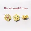 Accesorios de Aleación de Trébol de la Suerte Pulsera de Hilo de Ágata y Cristal Joyería DIY Venta al por Mayor