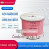 Fábrica de cabo de aço inoxidável 304 atacado Estrutura 7*19 diâmetro 2mm cabo de aço 316 cabo de suspensão e içamento