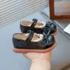 Zapatos de Estilo Coreano para Niñas con Adorno de Encaje Mary Janes de Estilo Coreano Primavera y Otoño Nuevos Suela Suave Velcro Deporte Antideslizantes Zapatos Individuales