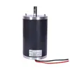 Motor DC de ímã permanente 220V DC, alta potência 200W, velocidade ajustável, motor reversível, alto torque, alta velocidade, motor pequeno