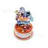 Nova Festa Dragon Ball Tema de Aniversário Infantil Decoração Bandeirolas Suprimentos Rei Macaco Bolo Balão Conjunto de Bandeirolas