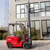 Fábrica de Origen Exporta 1.5 Toneladas de Montacargas Eléctricos a Europa, Montacargas Automáticos de Elevación Sentado para Manejo de Carga en Puerto