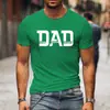 LA CAMISETA ESTAMPADA THE MAN THE MYTH THE LEGEND para hombre, nuevo diseño transfronterizo, cuello redondo