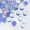 Acessórios para Nail Art de Pedra Strass com Formato Irregular e Fundo Plano de Borracha, Decorações de Roupa Mini Pequenas, Unhas Deslumbrantes Vestíveis Atacado