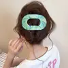 Presilha de garra de abalone doce estilo coreano 2026, presilha de cabelo não irritante, presilha de concha, de alta qualidade, elegante, acessório de cabelo fresco para mulheres